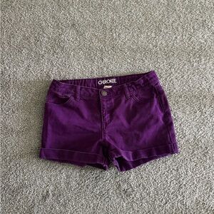 Cherokee Women's Vibrant Purple Jean Shorts
